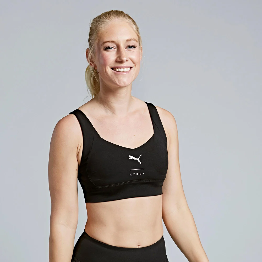 PUMA x Hyrox World PWR Bra - Black - M Image 1