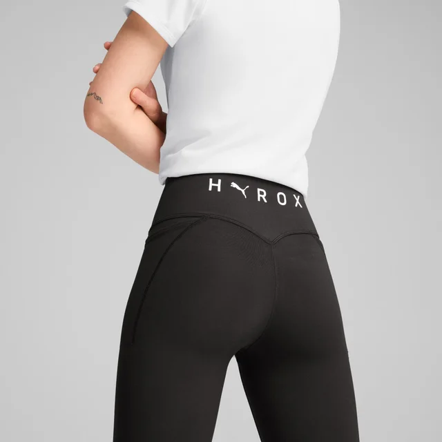 Womens PUMA x HYROX Cloudspun Full Tight - Black