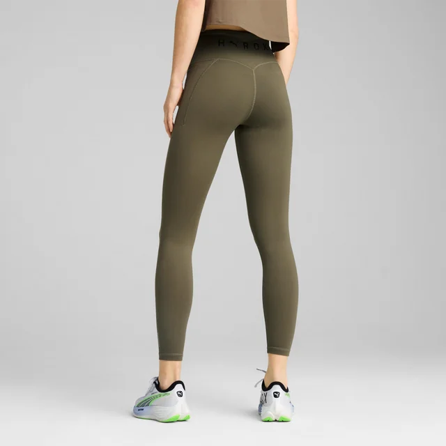 Womens PUMA x HYROX Cloudspun Full Tight - Green