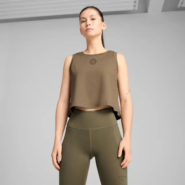 Womens PUMA x HYROX Cloudspun Sleevless - Green