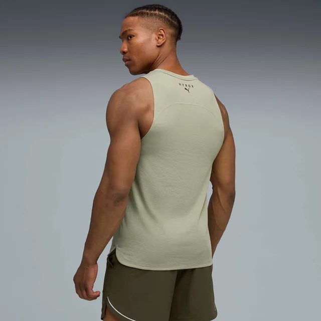 Mens PUMA x HYROX CLOUDSPUN THERMOADAPT TANK - Green