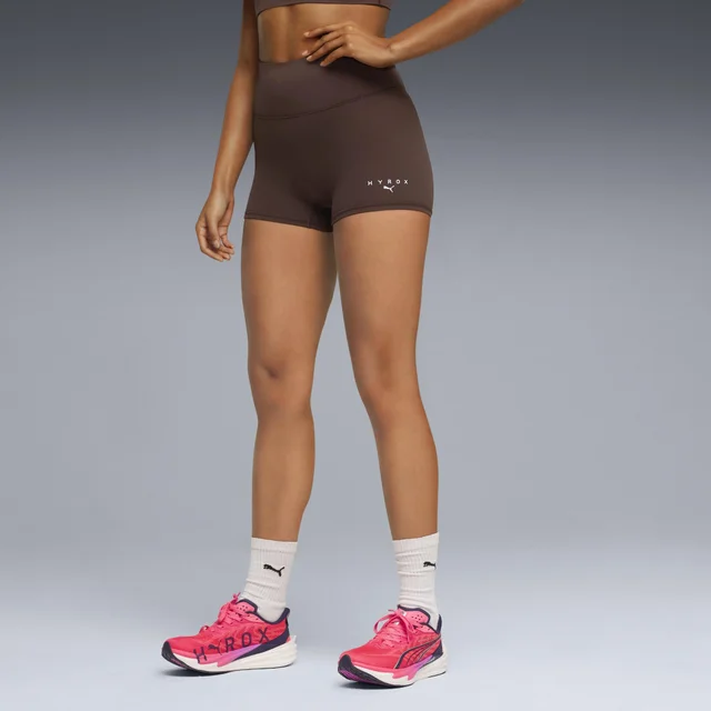 SHAPELUXE 3" TIGHT SHORT - brown