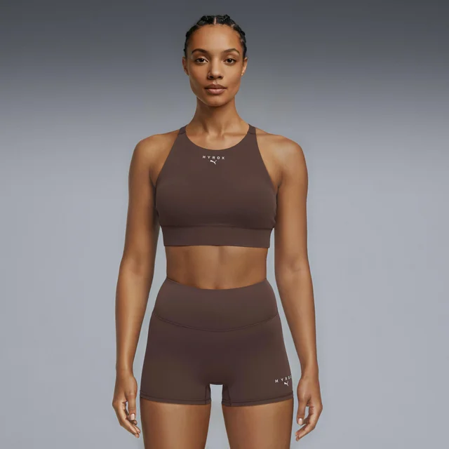 SHAPELUXE HIGH NECK BRA - brown