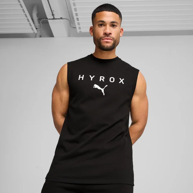 UNISEX CUTOFF TANK - black